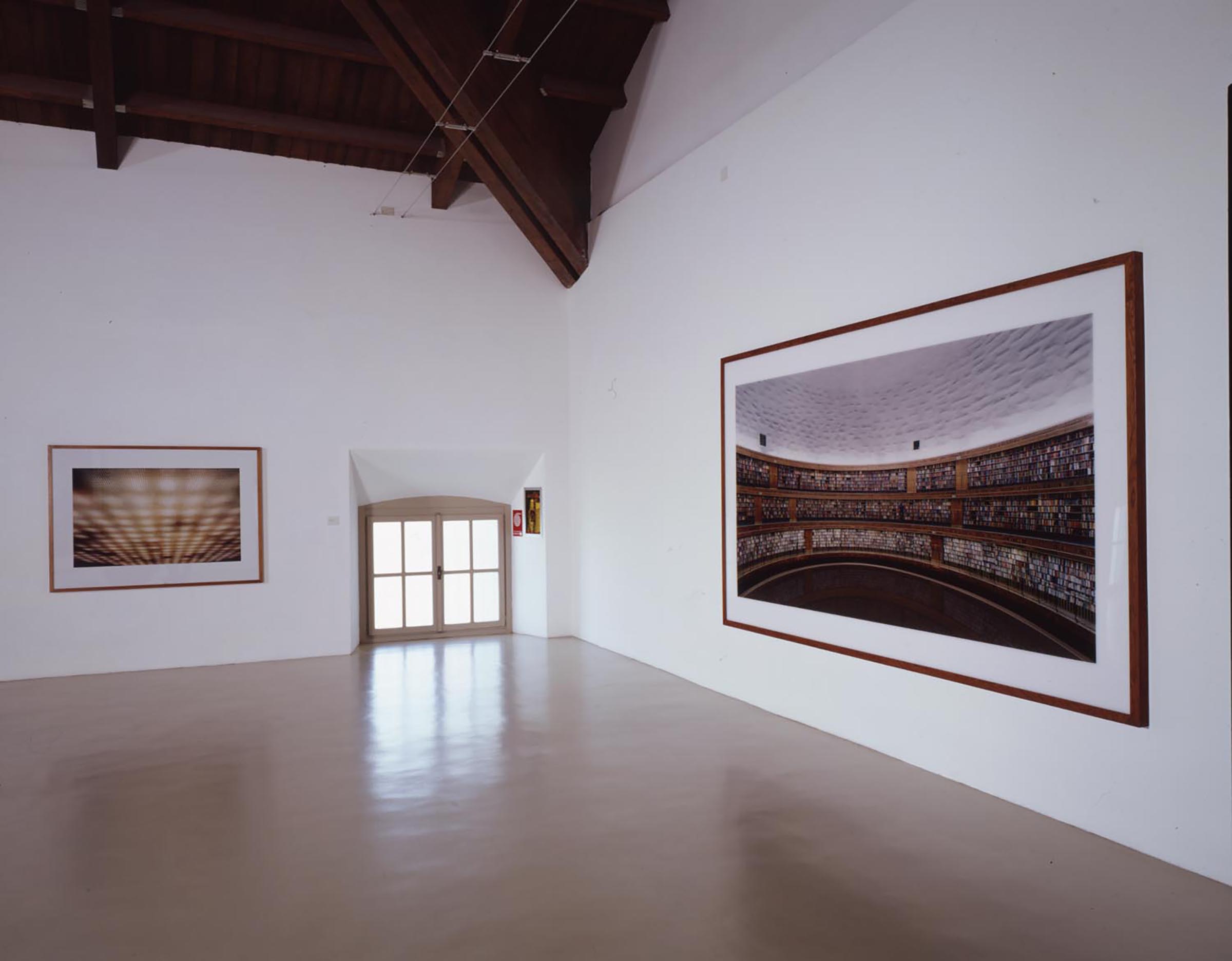 Andreas Gursky, Brasilia, Plenarsaal I, 1994 and Bibliothek, 1999